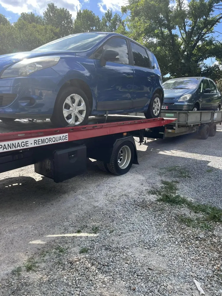remorquage de voiture
